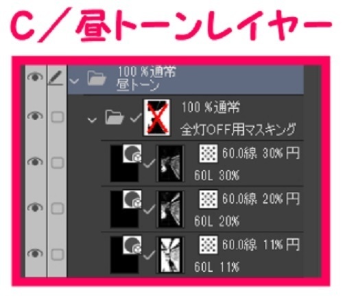 【マンガ背景用素材】【コンビニ】F_店内⑦【夜/昼/トーンなしセット】【3変化対応】【zip転送で中身はclipファィル】