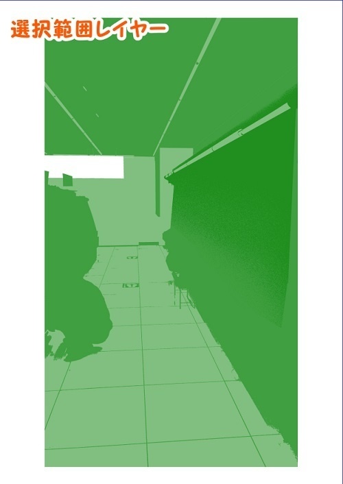 【マンガ背景用素材】【コンビニ】F_店内⑦【夜/昼/トーンなしセット】【3変化対応】【zip転送で中身はclipファィル】