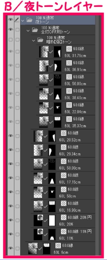 【マンガ背景用素材】【コンビニ】F_店内⑨【夜/昼/トーンなしセット】【3変化対応】【zip転送で中身はclipファィル】