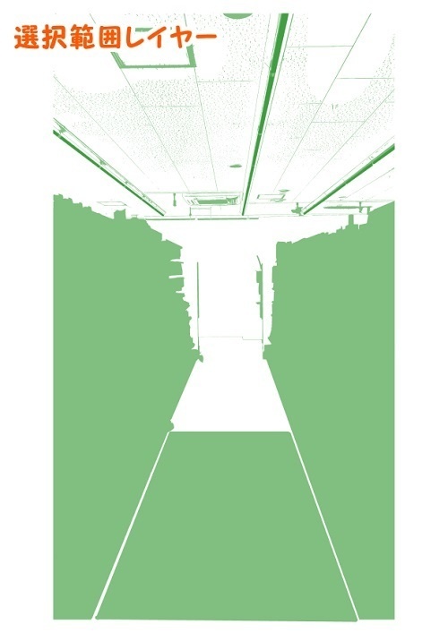 【マンガ背景用素材】【コンビニ】F_店内⑨【夜/昼/トーンなしセット】【3変化対応】【zip転送で中身はclipファィル】