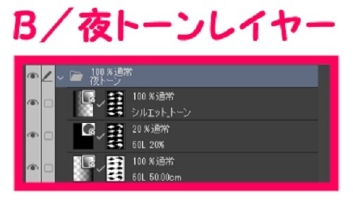 【マンガ背景用素材】【モブ】ウォーカー_俯瞰10人(春夏秋服)⑤【夜/昼/トーンなしセット】【7変化対応】【zip転送で中身はclipファィル】