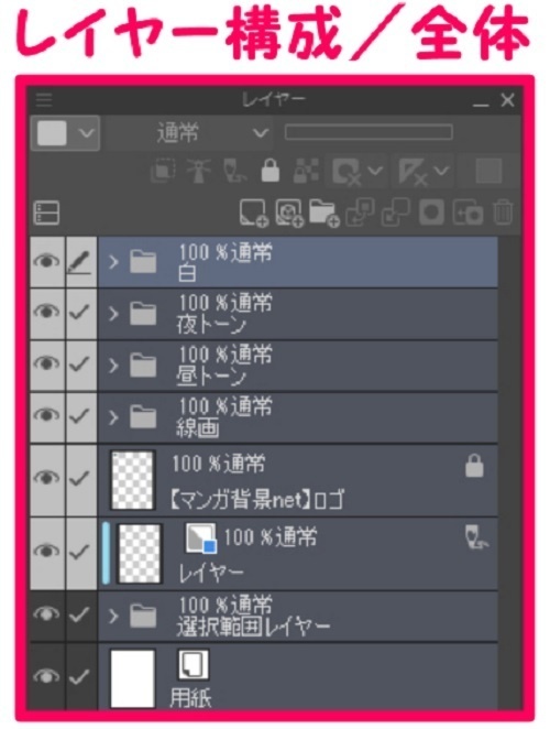 【マンガ背景用素材】【原宿】駅_竹下口③【夜/昼/トーンなしセット】【3変化対応】【zip転送で中身はclipファィル】