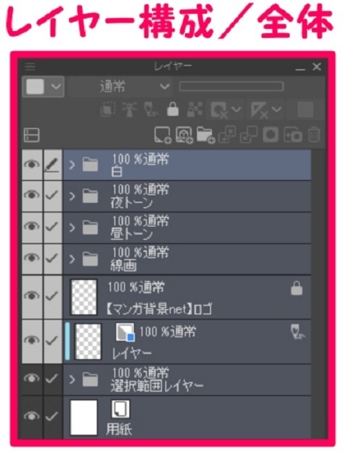 【マンガ背景用素材】【原宿】明治通り①【夜/昼/トーンなしセット】【3変化対応】【zip転送で中身はclipファィル】