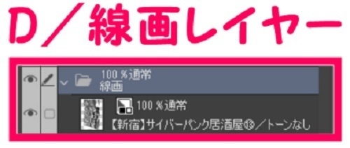 【マンガ背景用素材】【新宿】サイバーパンク居酒屋⑬【夜/昼/トーンなしセット】【3変化対応】【zip転送で中身はclipファィル】