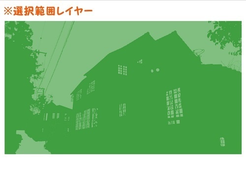 【マンガ背景用素材】【レストラン】S_外観⑦【夜/昼/トーンなしセット】【3変化対応】【zip転送で中身はclipファィル】