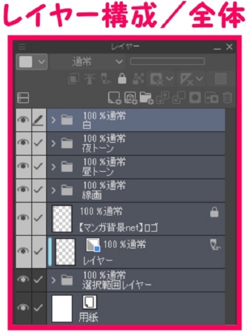【マンガ背景用素材】【レストラン】S_内観⑳【夜/昼/トーンなしセット】【3変化対応】【zip転送で中身はclipファィル】