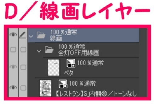 【マンガ背景用素材】【レストラン】S_内観⑳【夜/昼/トーンなしセット】【3変化対応】【zip転送で中身はclipファィル】