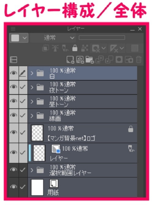 【マンガ背景用素材】【レストラン】S_内観⑤【夜/昼/トーンなしセット】【3変化対応】【zip転送で中身はclipファィル】