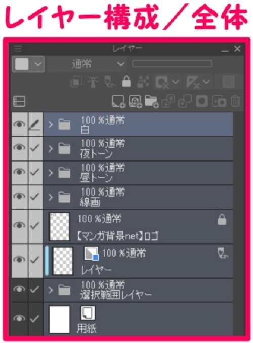 【マンガ背景用素材】【原宿】竹下通り⑨【夜/昼/トーンなしセット】【3変化対応】【zip転送で中身はclipファィル】