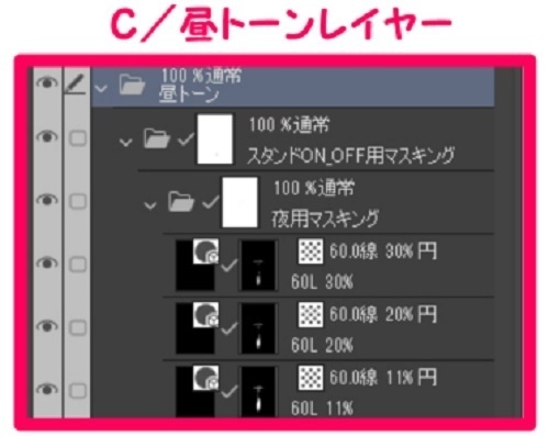 【マンガ背景用素材】【キックボード】電動L①【夜/昼/トーンなしセット】【3変化対応】【zip転送で中身はclipファィル】