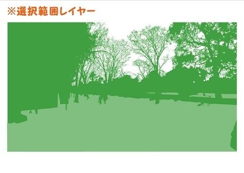 【マンガ背景用素材】【吉祥寺】井の頭公園①【夜/昼/トーンなしセット】【3変化対応】【zip転送で中身はclipファィル】