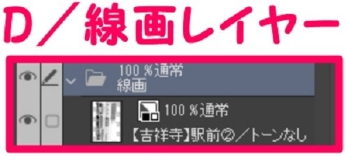 【マンガ背景用素材】【吉祥寺】駅前②【夜/昼/トーンなしセット】【3変化対応】【zip転送で中身はclipファィル】