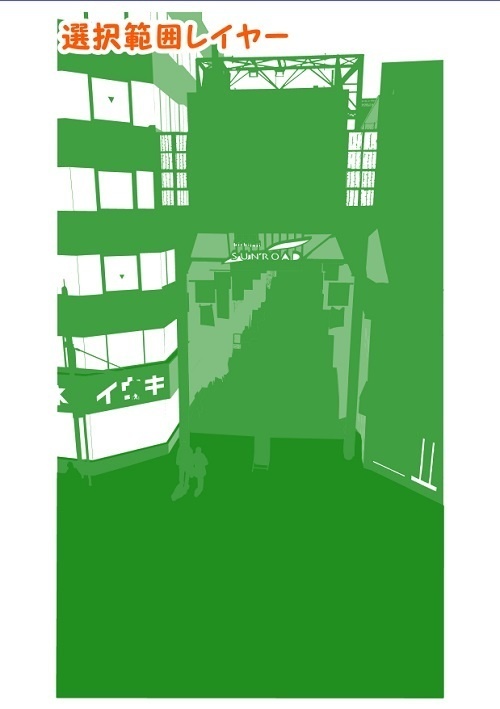 【マンガ背景用素材】【吉祥寺】商店街⑦【夜/昼/トーンなしセット】【3変化対応】【zip転送で中身はclipファィル】