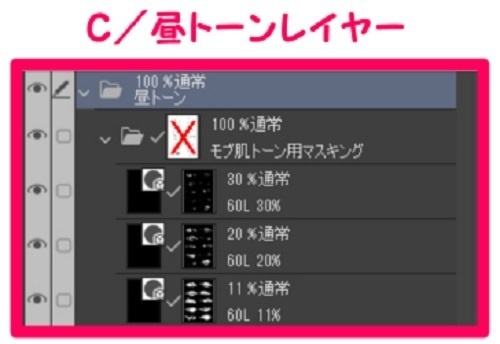 【マンガ背景用素材】【モブ】ウォーカー_俯瞰10人(春夏秋服)⑥【夜/昼/トーンなしセット】【7変化対応】【zip転送で中身はclipファィル】