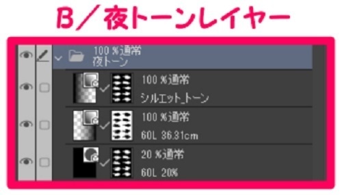 【マンガ背景用素材】【モブ】ウォーカー_俯瞰10人(春夏秋服)⑥【夜/昼/トーンなしセット】【7変化対応】【zip転送で中身はclipファィル】