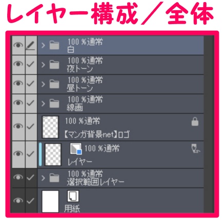 【マンガ背景用素材】【コインランドリー】L_外観⑤【夜/昼/トーンなしセット】【3変化対応】【zip転送で中身はclipファィル】