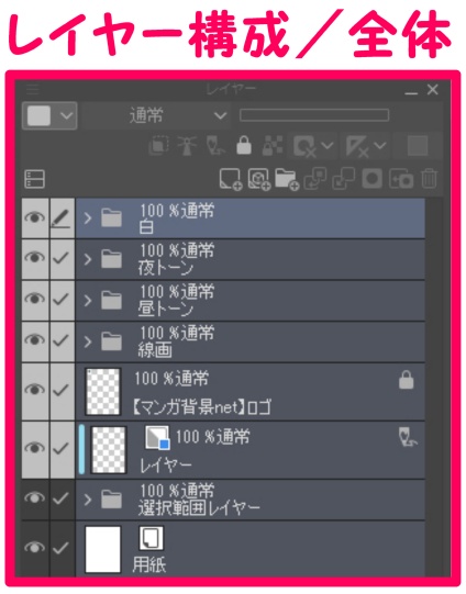 【マンガ背景用素材】【コインランドリー】L_外観①【夜/昼/トーンなしセット】【3変化対応】【zip転送で中身はclipファィル】