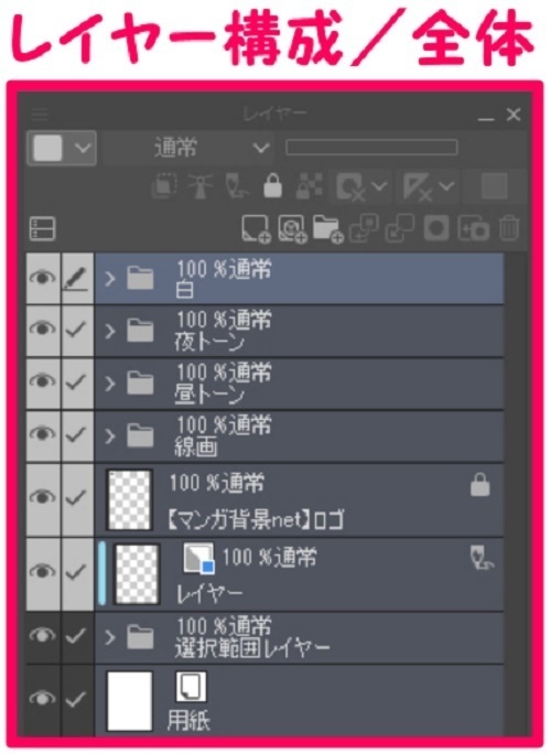 【マンガ背景用素材】【遊園地】K園内_22【夜/昼/トーンなしセット】【3変化対応】【zip転送で中身はclipファィル】