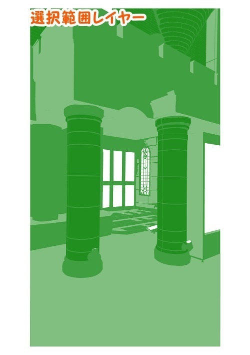 【マンガ背景用素材】【ラブホ】ME_外観⑤【夜/昼/トーンなしセット】【3変化対応】【zip転送で中身はclipファィル】