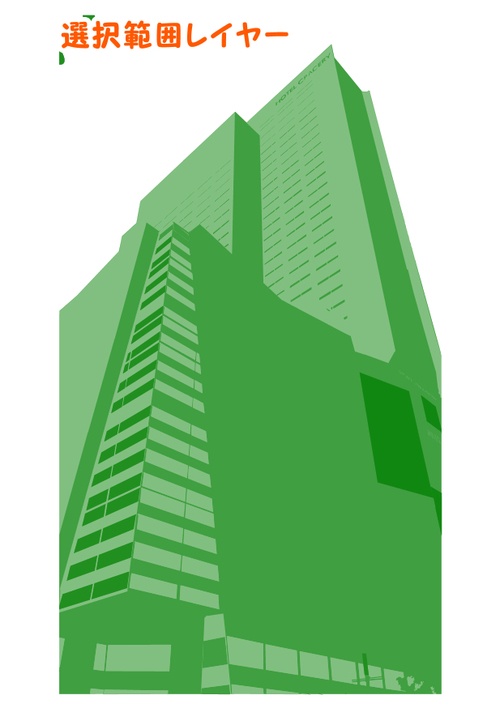 【マンガ背景用素材】【新宿】歌舞伎町_ビルTC①【夜/昼/トーンなしセット】【3変化対応】【zip転送で中身はclipファィル】