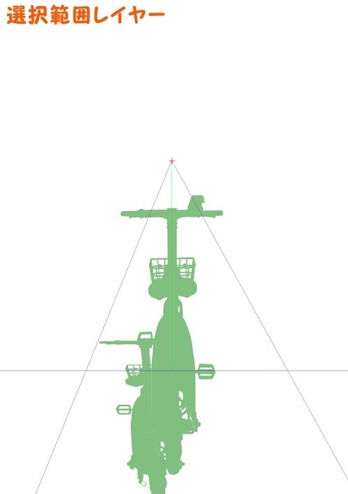 【マンガ背景用素材】【自転車】電動L21【夜/昼/トーンなしセット】【3変化対応】【zip転送で中身はclipファィル】