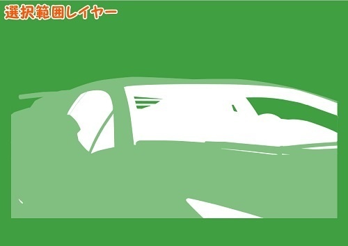 【マンガ背景用素材】【車】外車R_赤29【夜/昼/トーンなしセット】【3変化対応】【zip転送で中身はclipファィル】