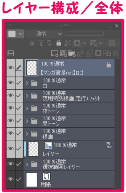【マンガ背景用素材】【車】外車R_赤⑦【夜/昼/トーンなしセット】【3変化対応】【zip転送で中身はclipファィル】