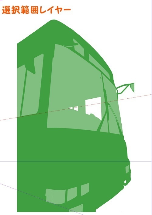 【マンガ背景用素材】【バス】K_車内23【夜/昼/トーンなしセット】【3変化対応】【zip転送で中身はclipファィル】