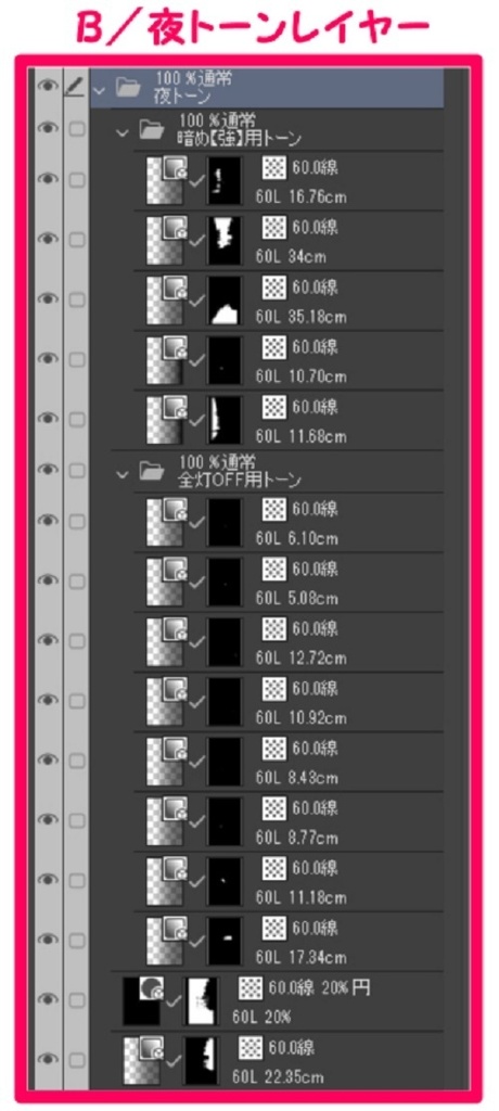 【マンガ背景用素材】【渋谷】宮下公園_外観⑦【夜/昼/トーンなしセット】【3変化対応】【zip転送で中身はclipファィル】