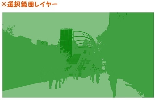 【マンガ背景用素材】【渋谷】宮下公園_外観⑦【夜/昼/トーンなしセット】【3変化対応】【zip転送で中身はclipファィル】