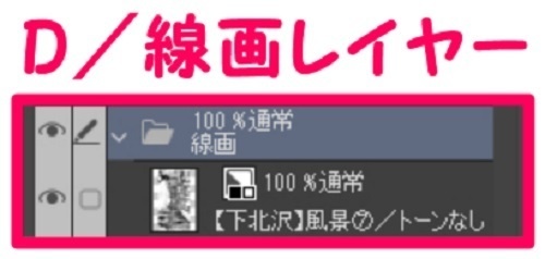 【マンガ背景用素材】【下北沢】風景⑦【夜/昼/トーンなしセット】【3変化対応】【zip転送で中身はclipファィル】