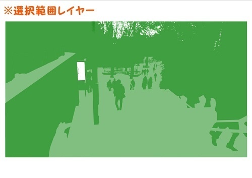 【マンガ背景用素材】【吉祥寺】井の頭公園⑰【夜/昼/トーンなしセット】【3変化対応】【zip転送で中身はclipファィル】