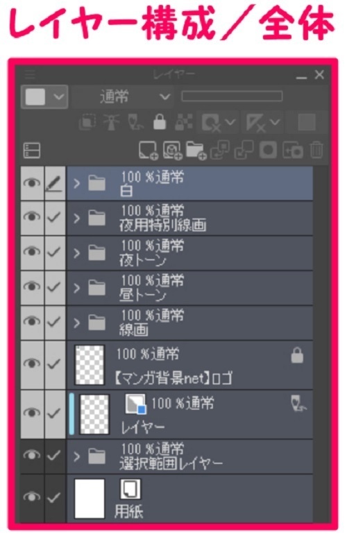【マンガ背景用素材】【バス】K_車内⑫【夜/昼/トーンなしセット】【3変化対応】【zip転送で中身はclipファィル】
