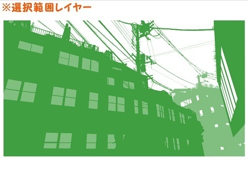 【マンガ背景用素材】【病院】(大)K外観⑰【夜/昼/トーンなしセット】【3変化対応】【zip転送で中身はclipファィル】