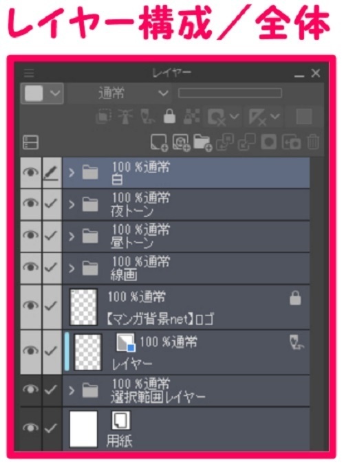 【マンガ背景用素材】【病院】(大)K外観21【夜/昼/トーンなしセット】【3変化対応】【zip転送で中身はclipファィル】