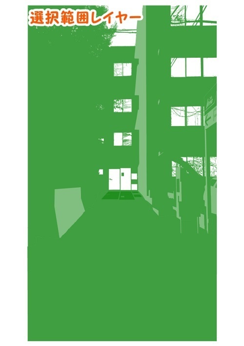 【マンガ背景用素材】【病院】(大)K外観21【夜/昼/トーンなしセット】【3変化対応】【zip転送で中身はclipファィル】