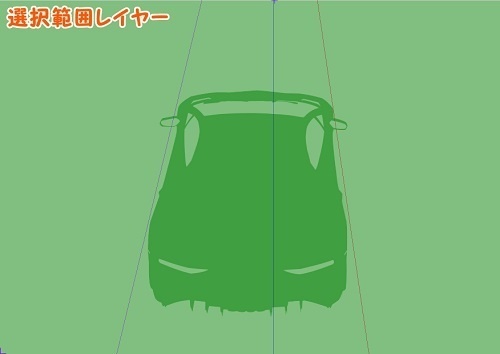 【マンガ背景用素材】【車】外車R_赤38【夜/昼/トーンなしセット】【3変化対応】【zip転送で中身はclipファィル】