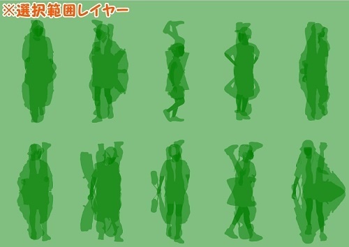 【マンガ背景用素材】【モブ】ウォーカー_子供10人(春夏秋服)⑥【夜/昼/トーンなしセット】【7変化対応】【zip転送で中身はclipファィル】