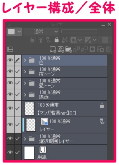 【マンガ背景用素材】【病院】(中)外観⑥【夜/昼/トーンなしセット】【3変化対応】【zip転送で中身はclipファィル】