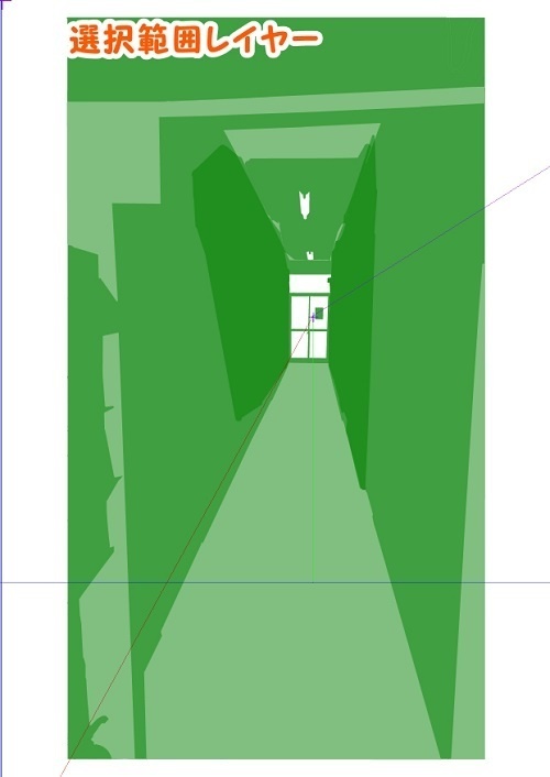 【マンガ背景用素材】【住宅街】アパートA_⑳【夜/昼/トーンなしセット】【3変化対応】【zip転送で中身はclipファィル】