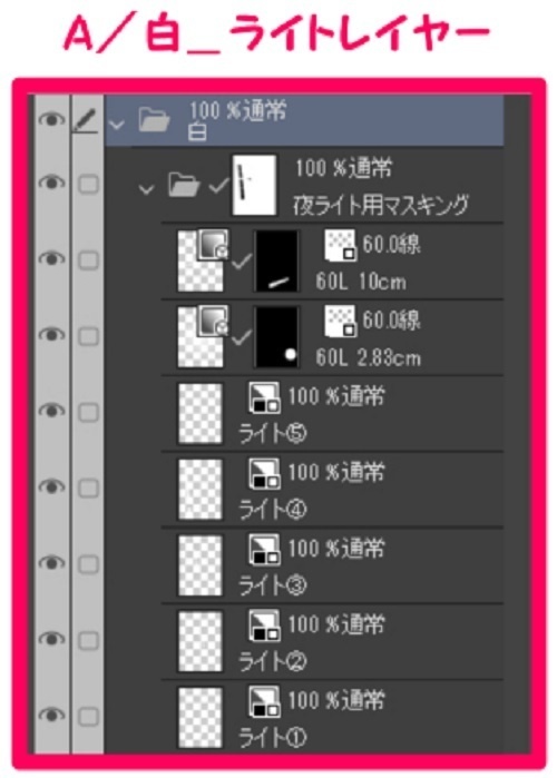【マンガ背景用素材】【病院】(中)外観⑧【夜/昼/トーンなしセット】【3変化対応】【zip転送で中身はclipファィル】