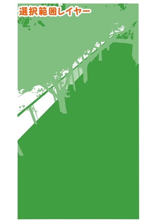 【マンガ背景用素材】【行事】お花見_目黒川⑪【夜/昼/トーンなしセット】【3変化対応】【zip転送で中身はclipファィル】