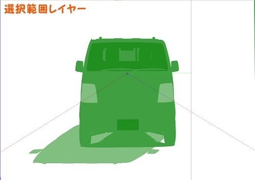 【マンガ背景用素材】【車】軽トラ①【夜/昼/トーンなしセット】【3変化対応】【zip転送で中身はclipファィル】
