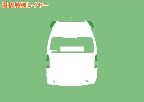 【マンガ背景用素材】【病院】救急車⑫【夜/昼/トーンなしセット】【3変化対応】【zip転送で中身はclipファィル】