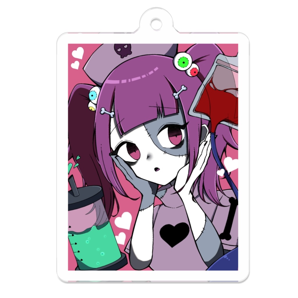 ゾンビナースのアクキー