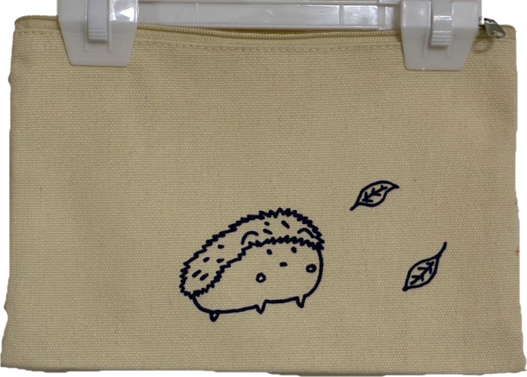 ポーチ　ハリネズミ