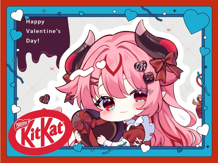 バレンタインチョコ♡をもらって三社祭の提灯を飾ろう!