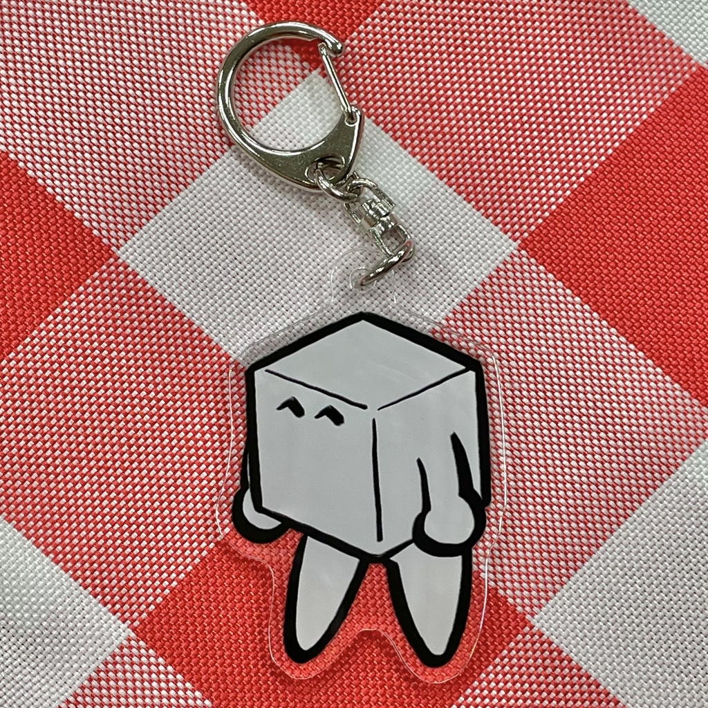 立方体さんアクキー