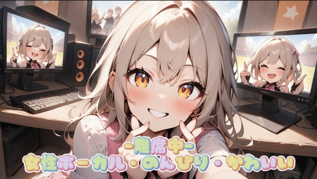 離席中のんびり