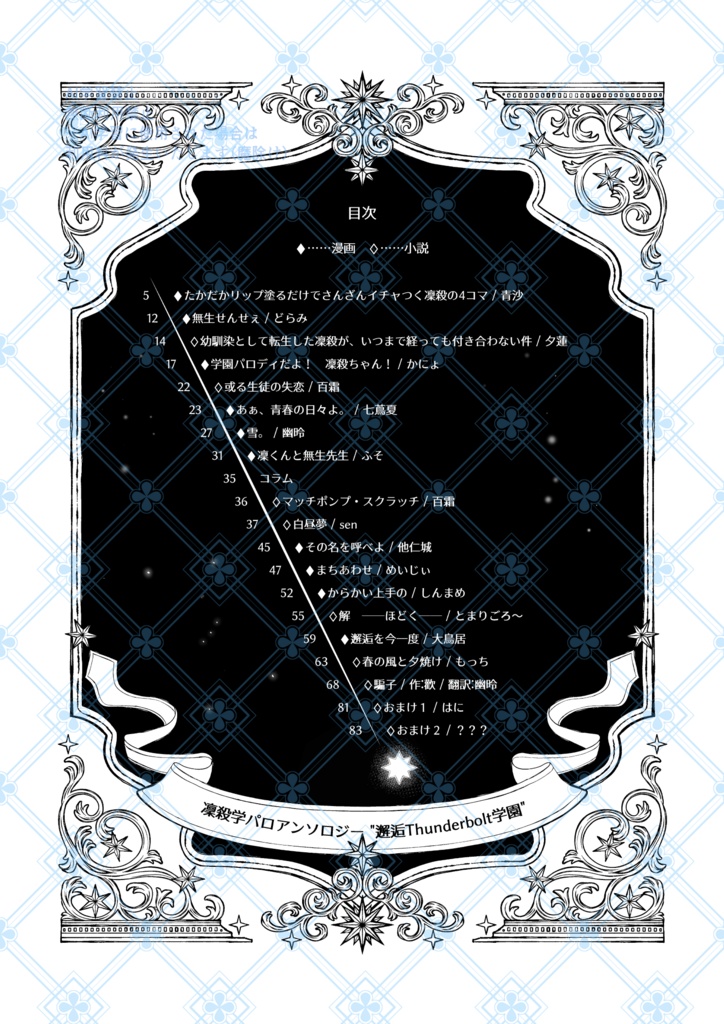 凜殺学パロアンソロジー"邂逅 Thunderbolt学園"